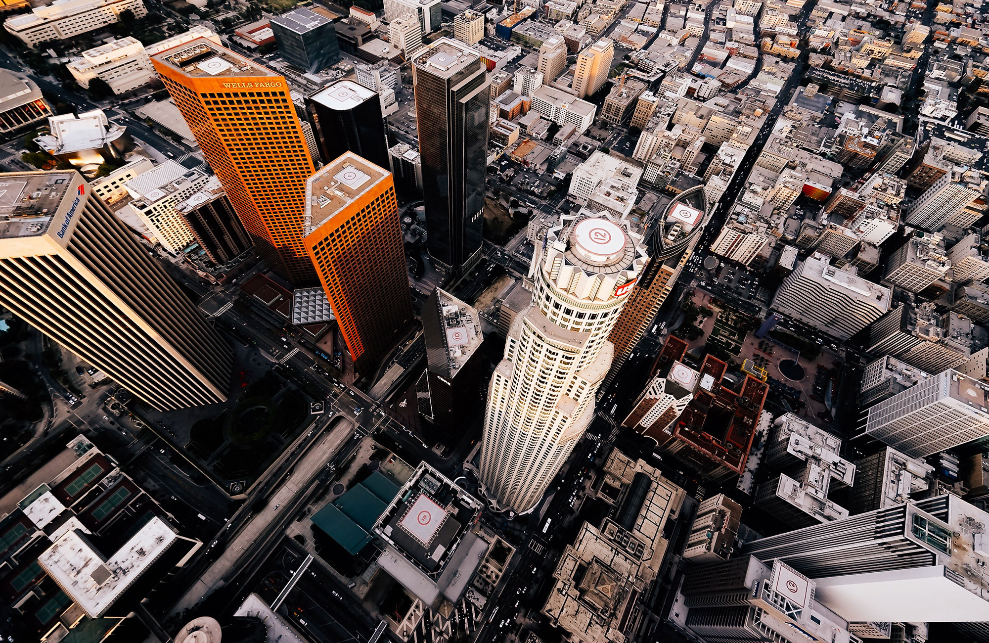 skyscrapers are a common sight while you intern abroad