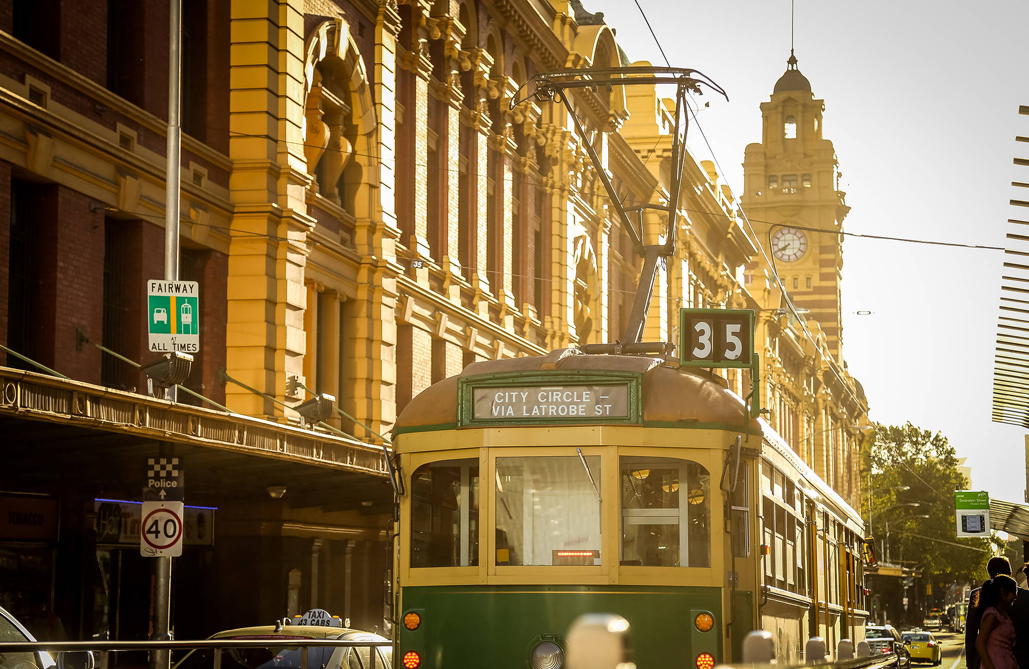 the trams in melbourne are an easy way to get to your university and home again