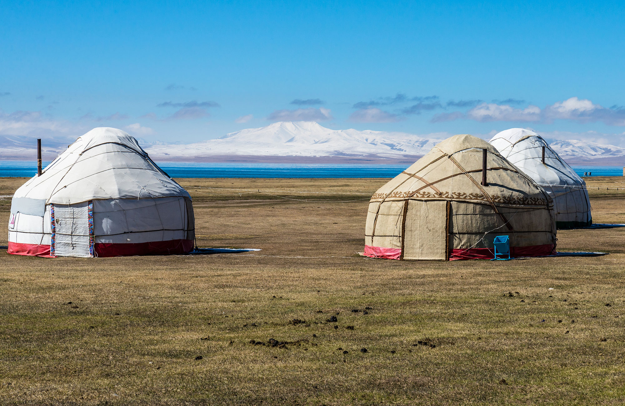 Image of yurts in Kyrgyzstan - KILROY