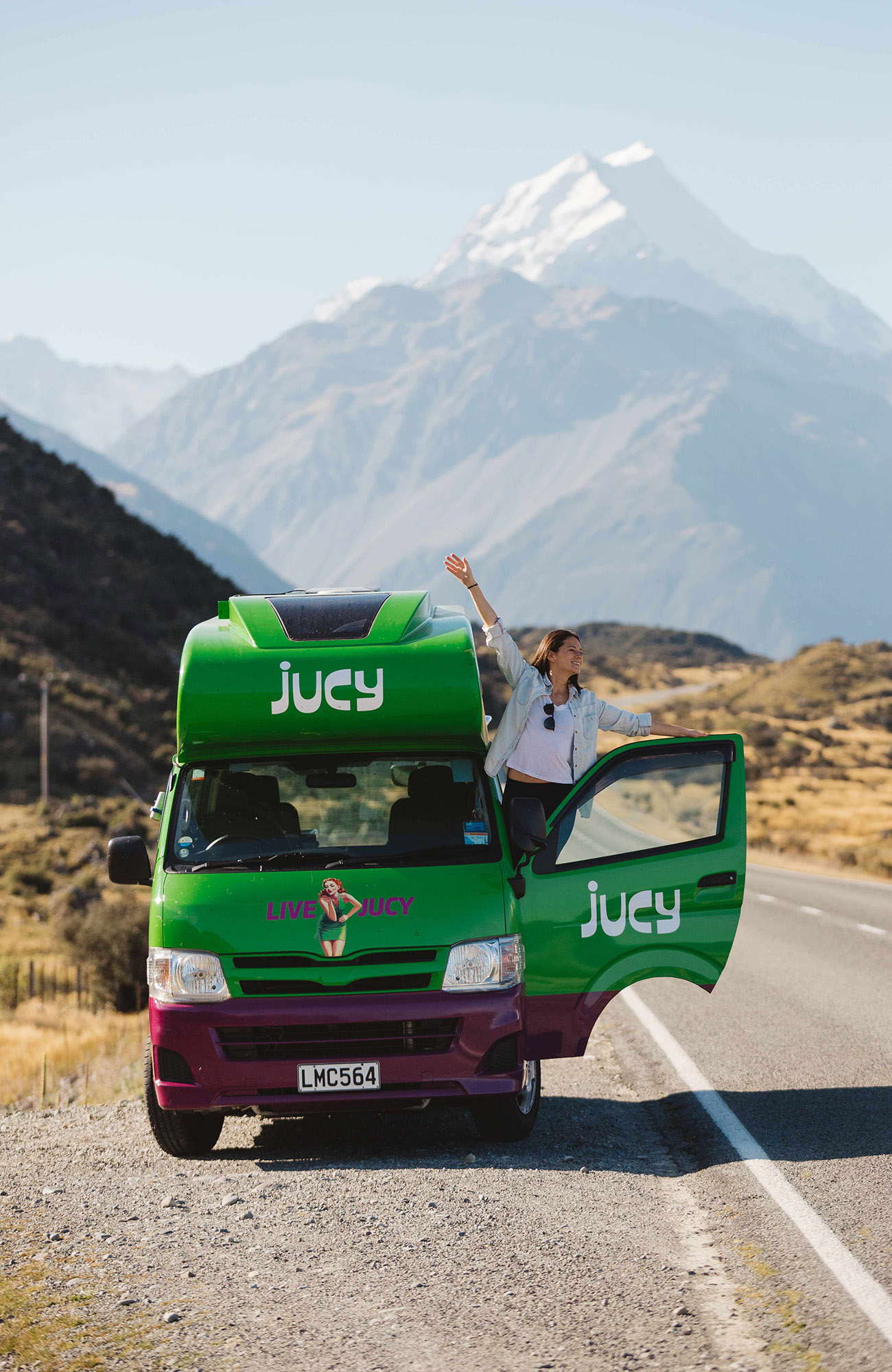 Rent a Jucy Condo campervan in New Zealand