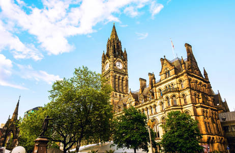 Manchester England Town Hall