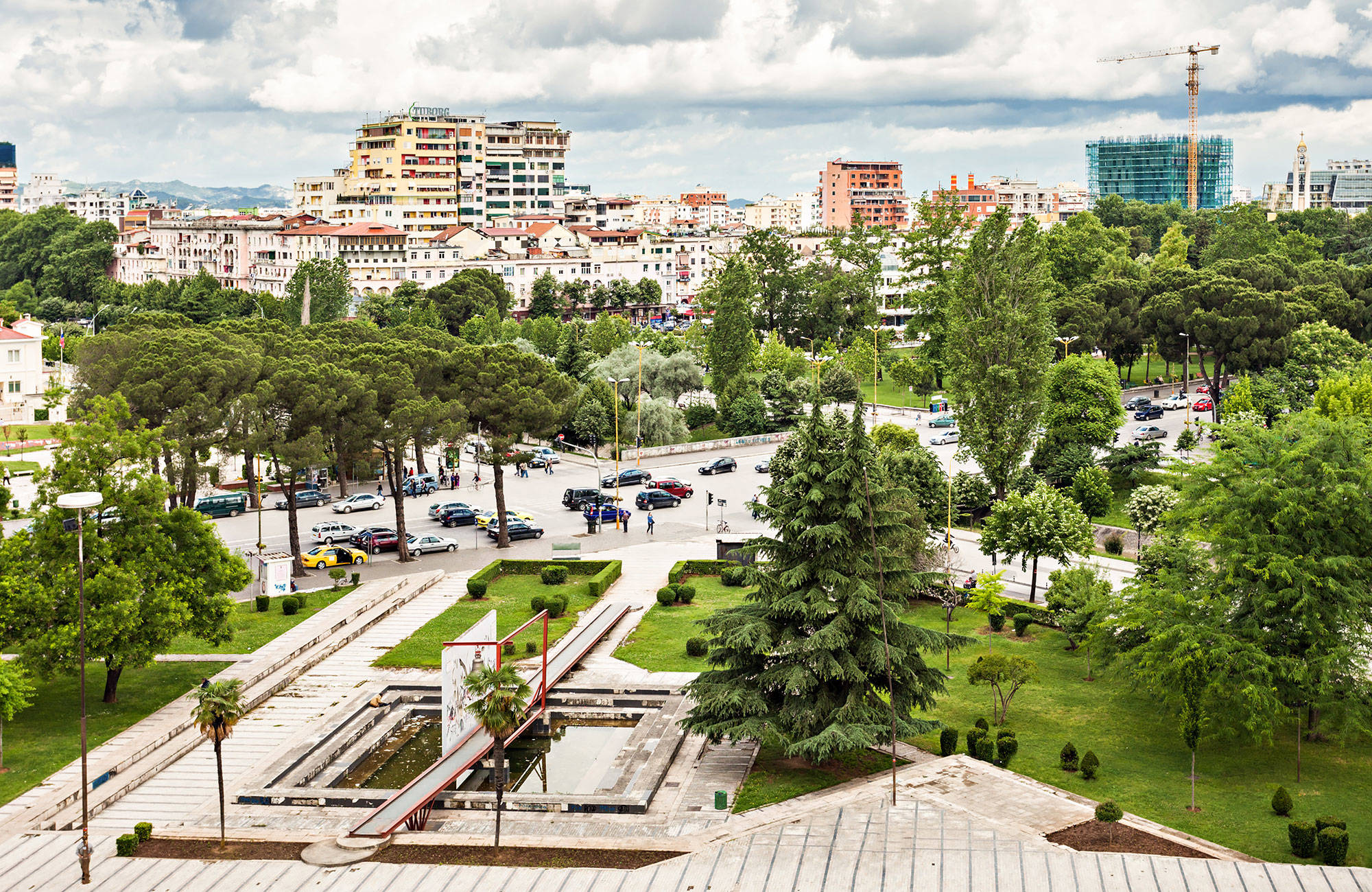 You'll end your trip in the capital of Albania, Tirana