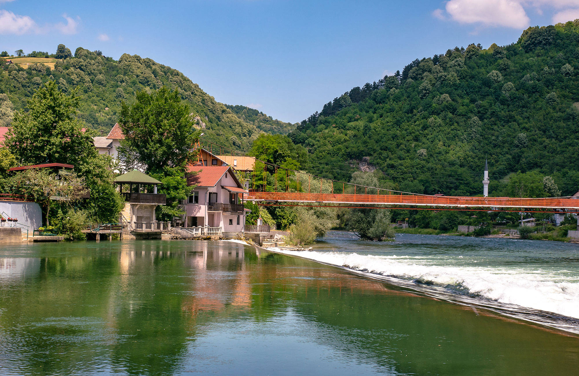 Banja Luka Bosnia Herzegovina River Scenario