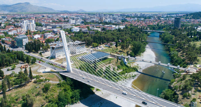 Spend a few days in Podgorica on your round trip