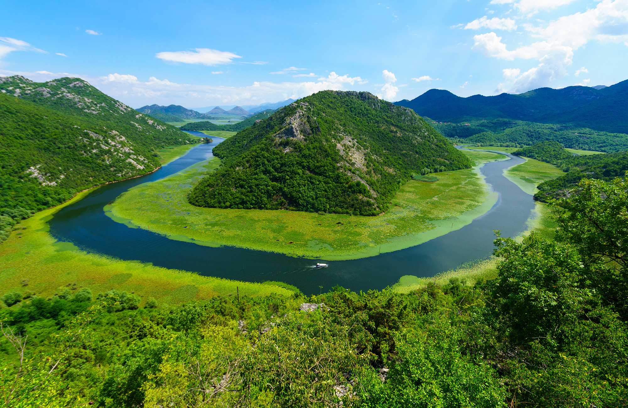 Shkodra Valbona The Green Pyramid River Bend