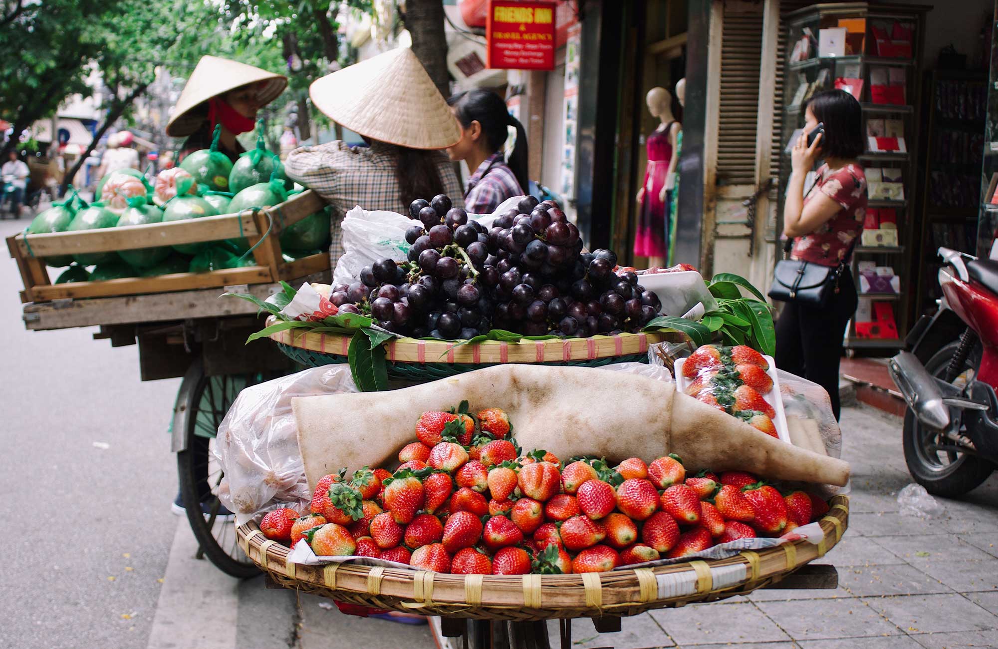 Food On Bike In Vietnam