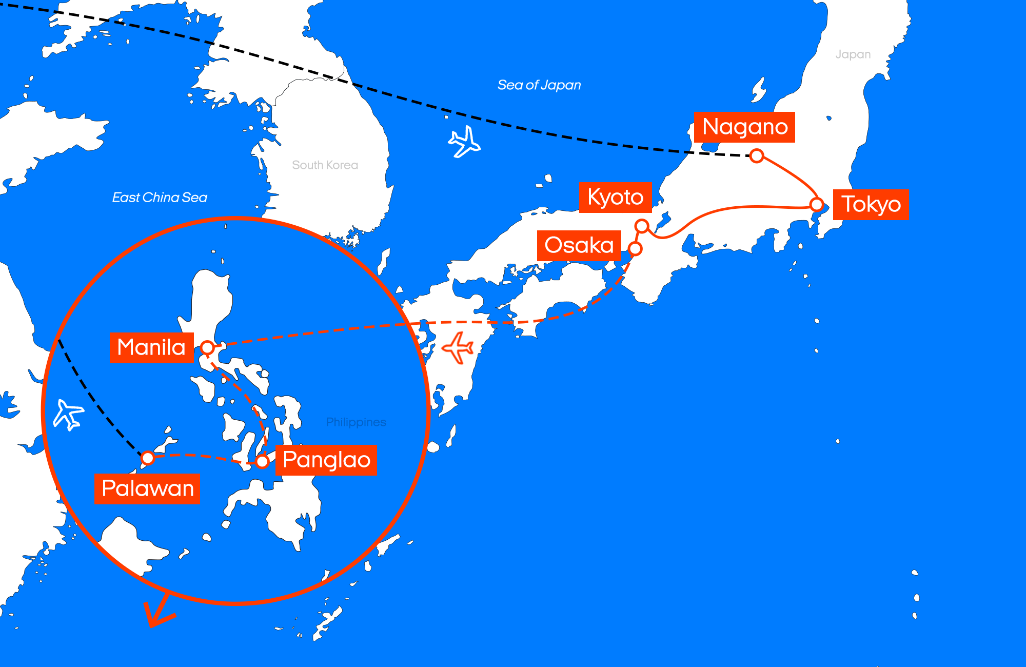 Honymooners Japan & Philippines