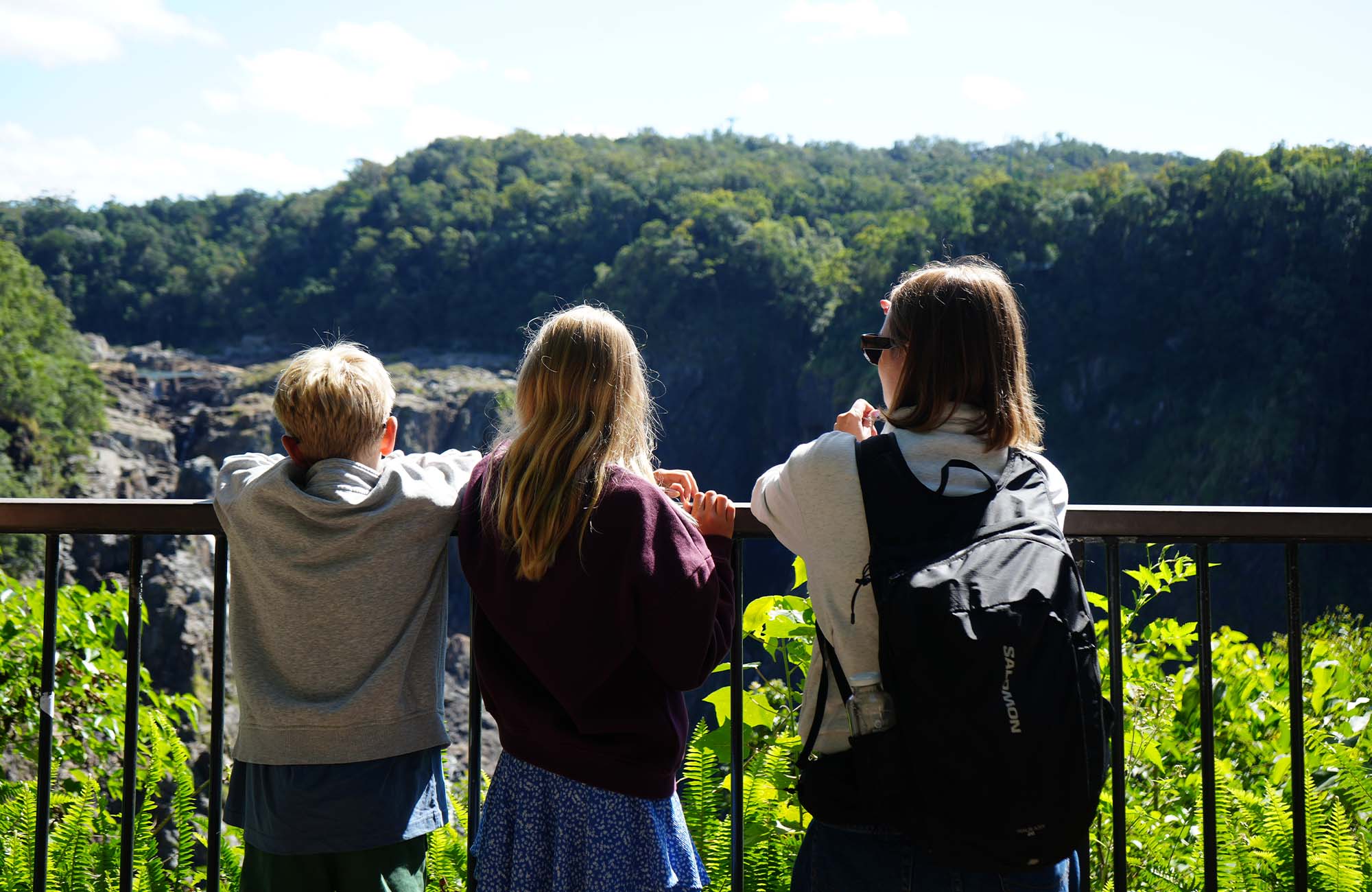 Adventurous Family On Train Trip To Kuranda