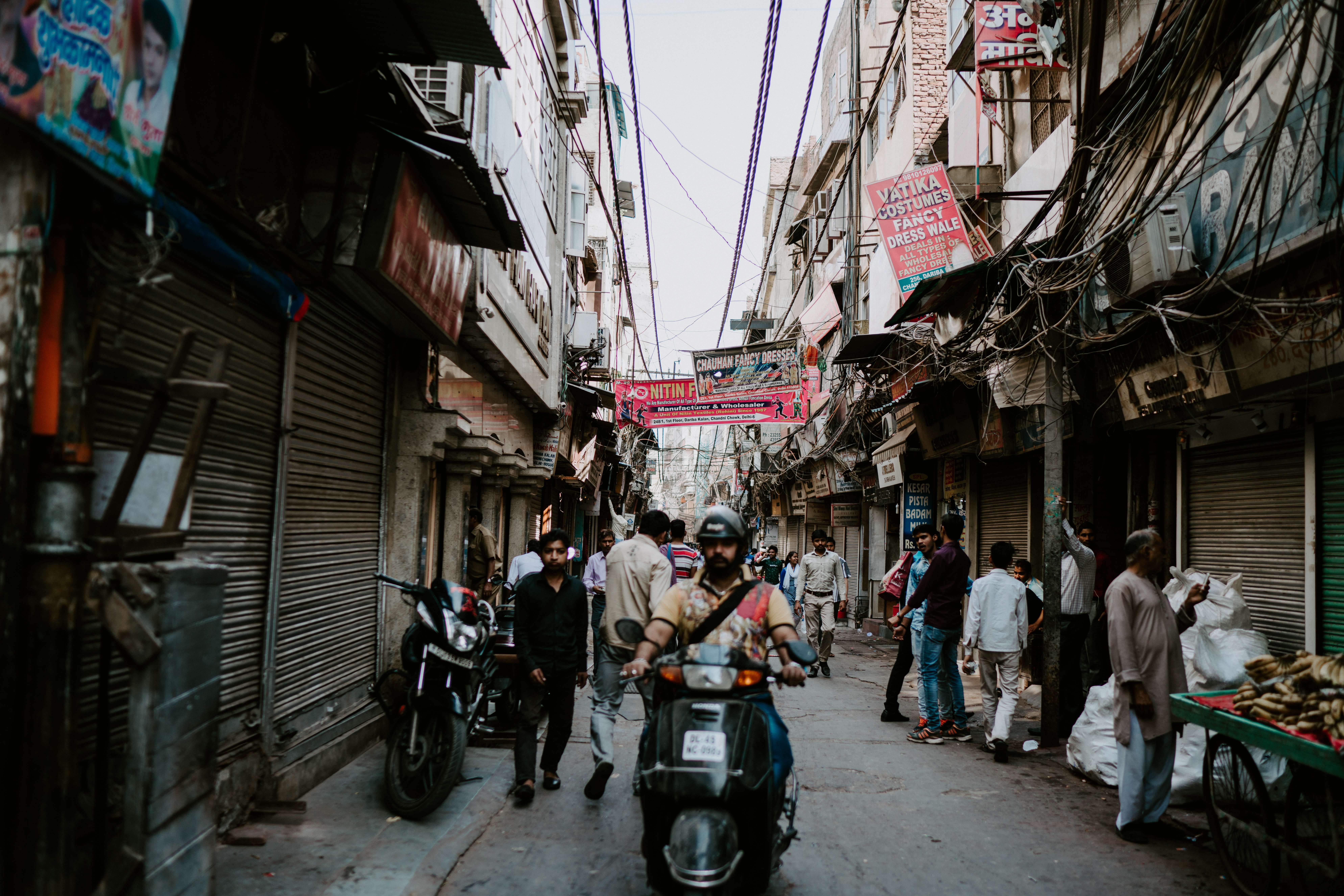 Alleyway in New Dehli, India