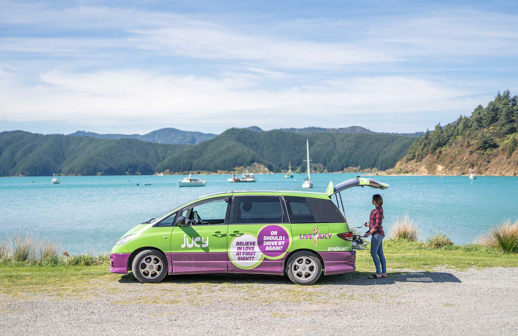 Rent a Crib campervan in New Zealand | KILROY