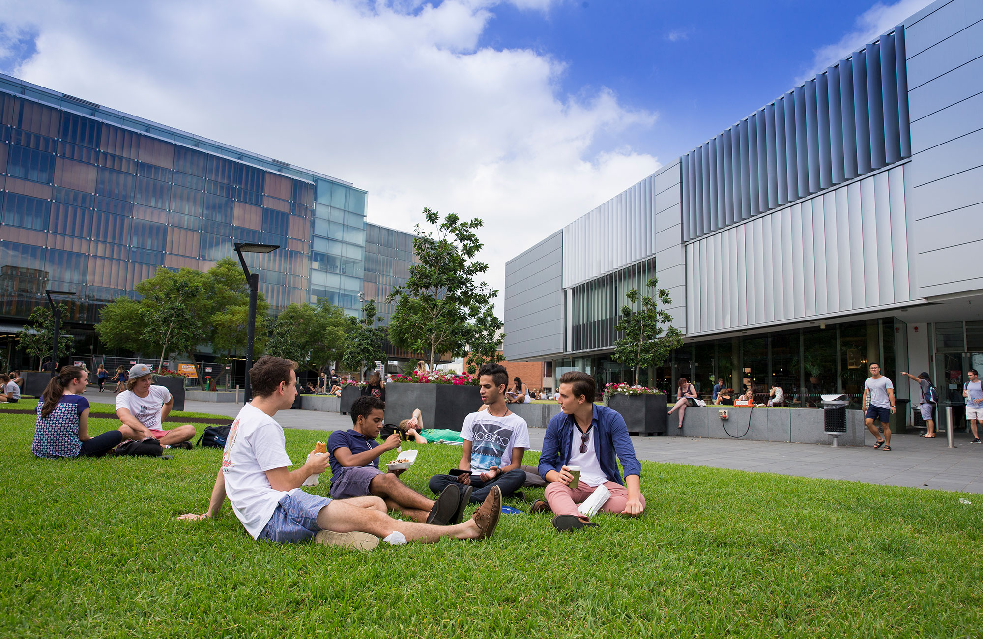 University Of Sydney Campus Friends Hanging Out