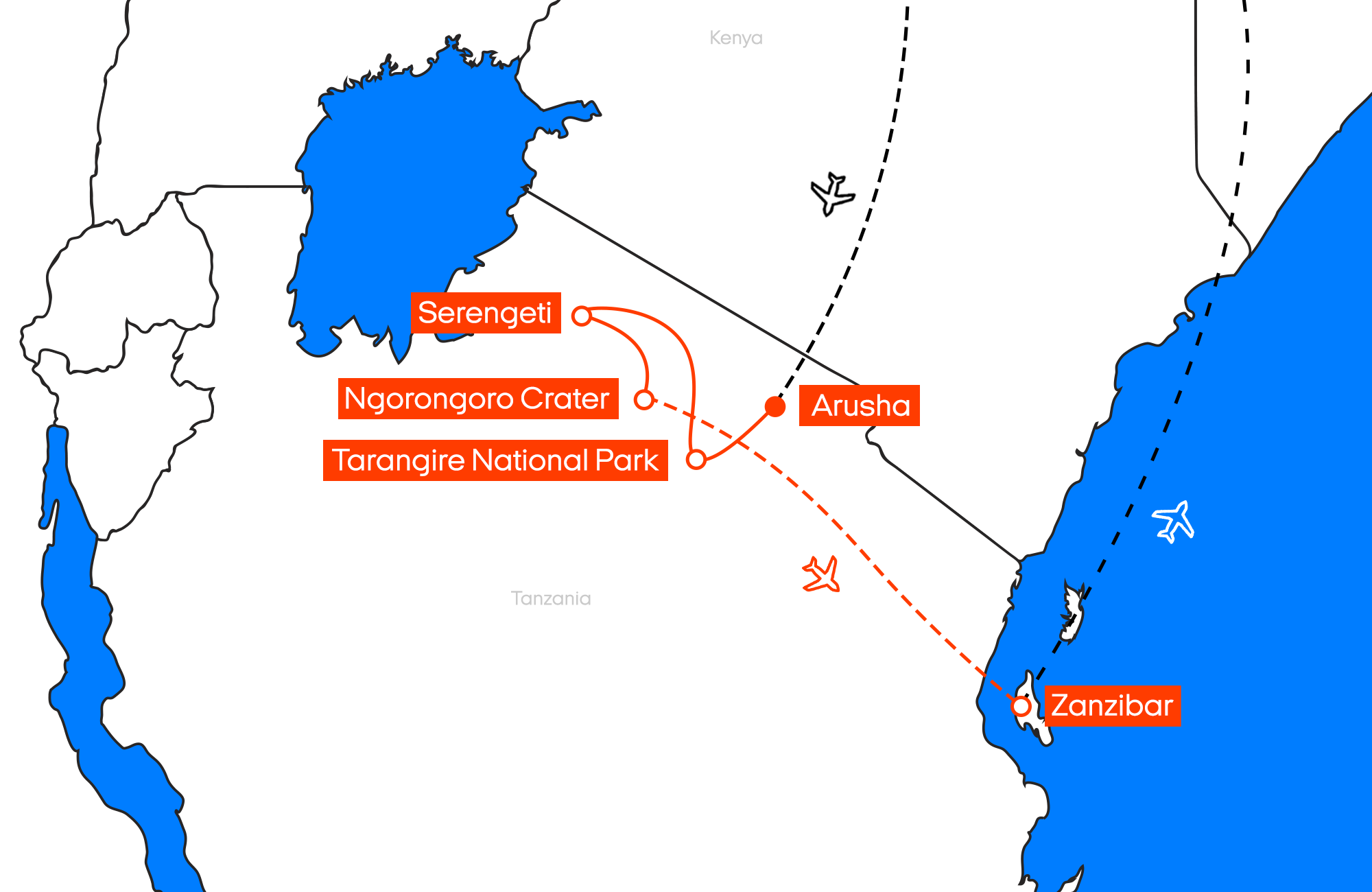 Honeymooners Tanzania