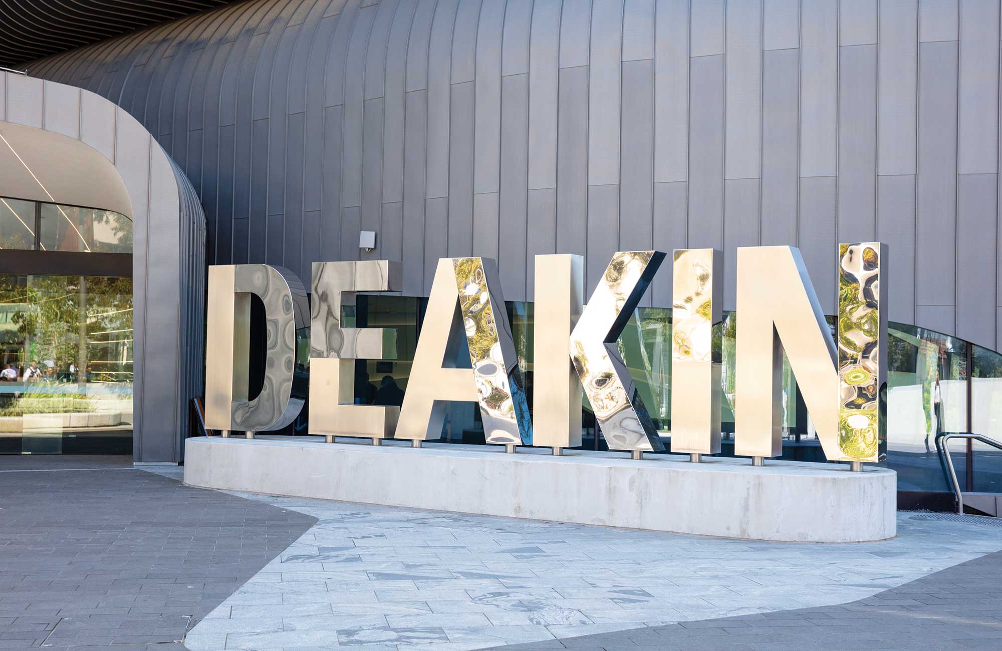 Deakin University Sign