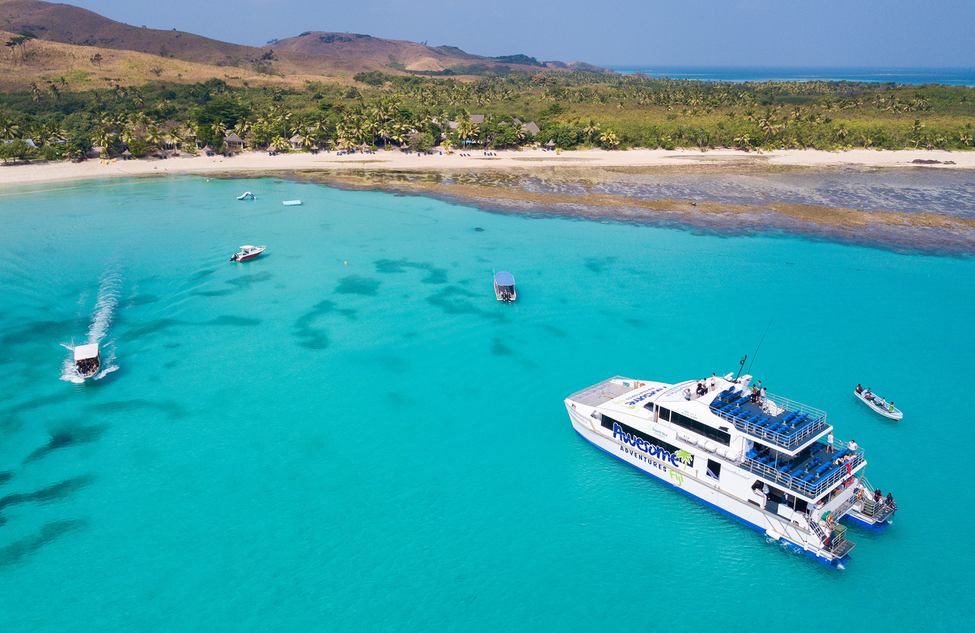 go island hopping in fiji
