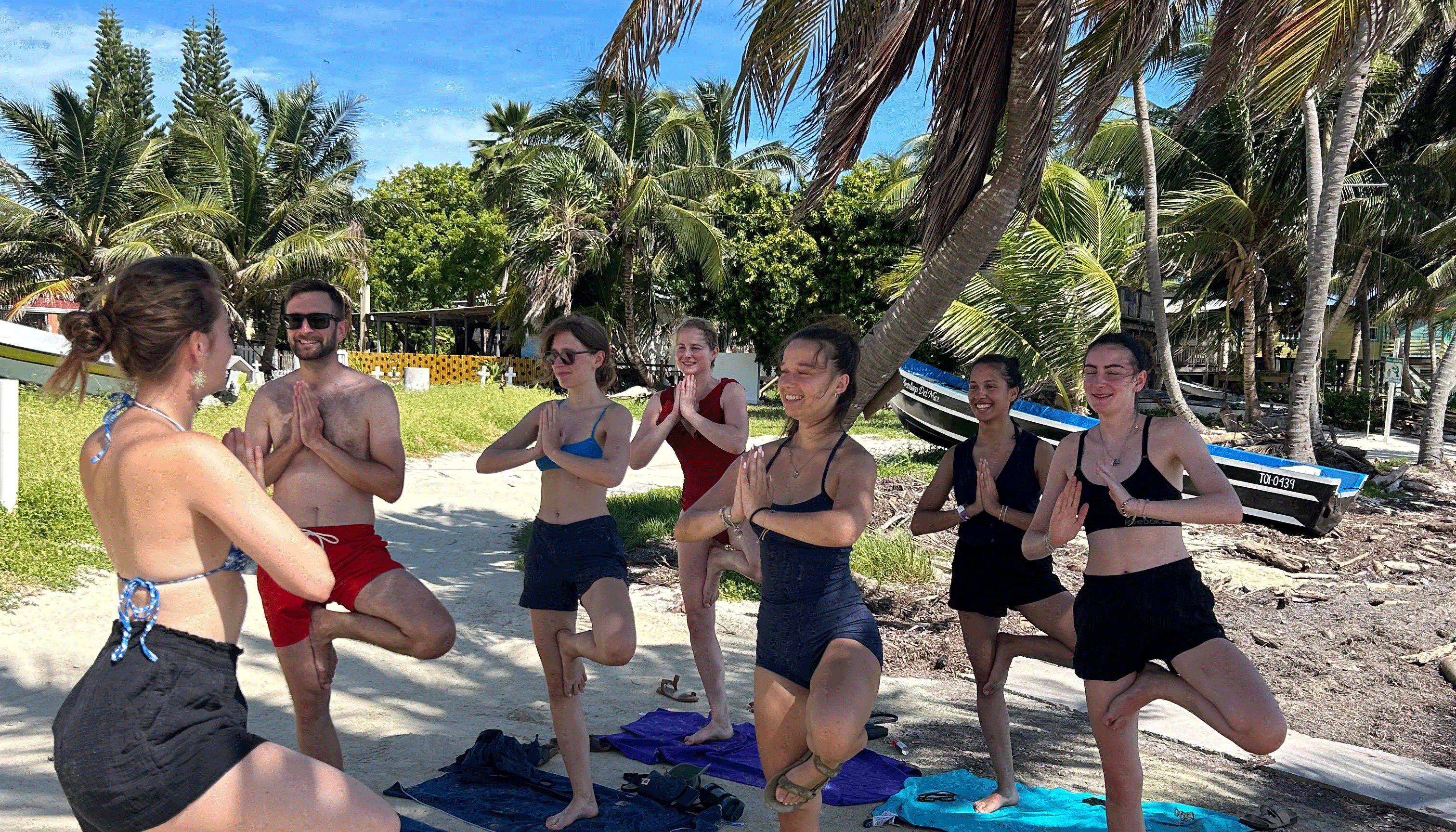 Tripmates Yoga On Beach