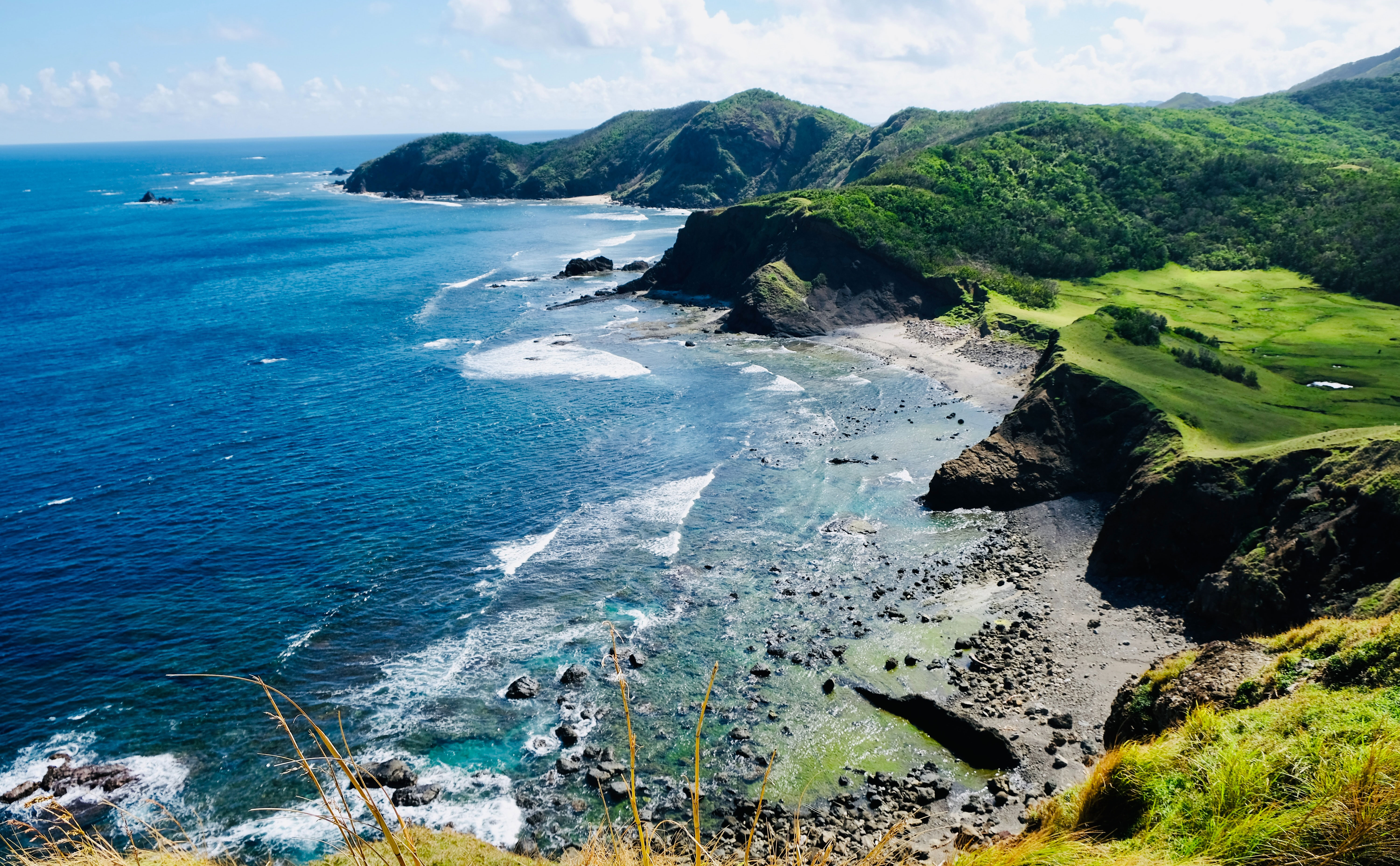 The green oasis that is Palaui island off the coast from Santa Ana